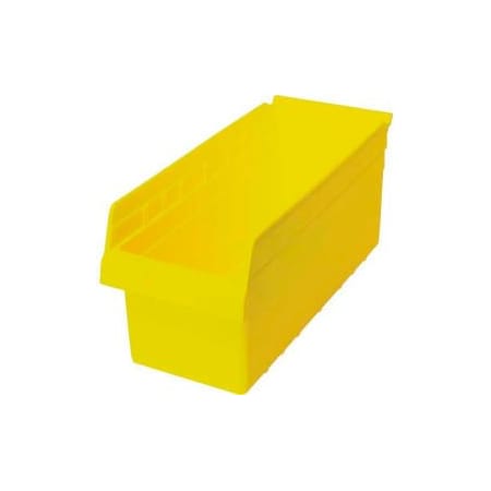 Quantum Storage Systems Shelf Storage Bin, Plastic, 10 PK QSB808YL